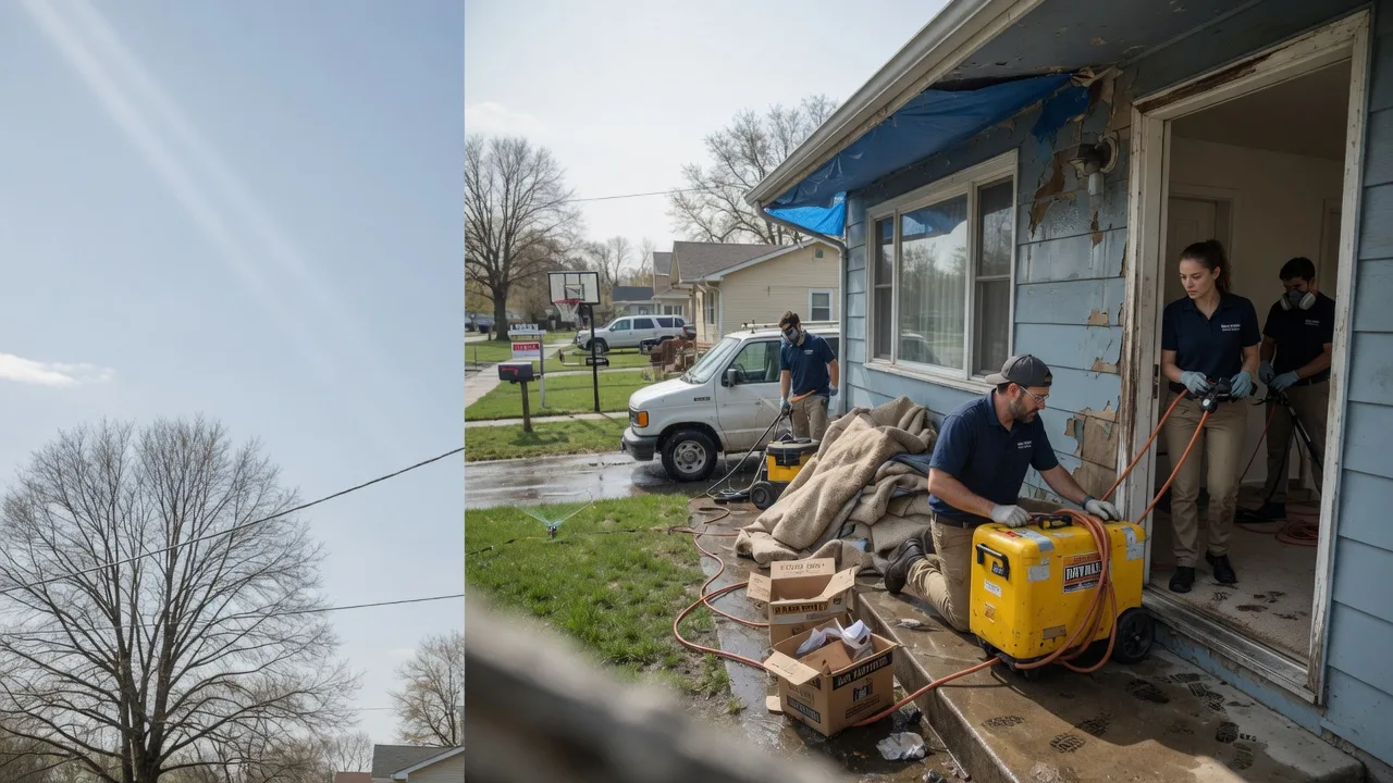 Basement Flood Cleanup in Abilene, KS near me